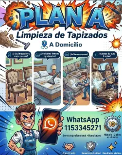 Plan A limpieza de tapizados