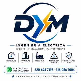 DYM Diseño instalación y mantenimiento electrico