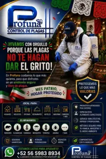 PROFUNA Control de plagas