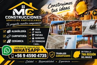 M.C construcciónes spa